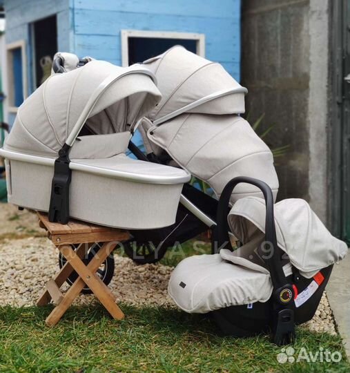 Luxmom 750 Silver (2в1; 3в1)