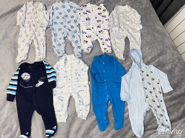Вещи пакетом на ребенка от 0 до 3 месяцев