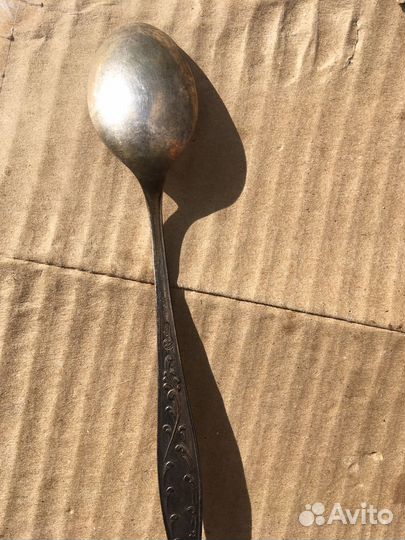 Мельхиоровый набор чайных ложек 8 шт