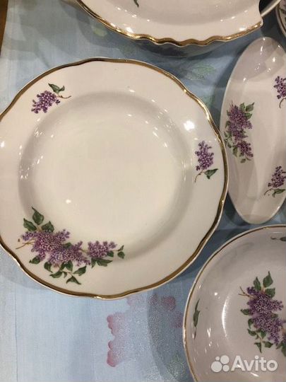 Столовый сервиз Сирень Дулево