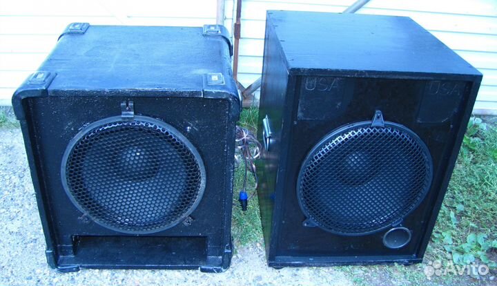 Сабвуферы F.Audio 1000W 2шт F15L76 8Ом Нч Колонки