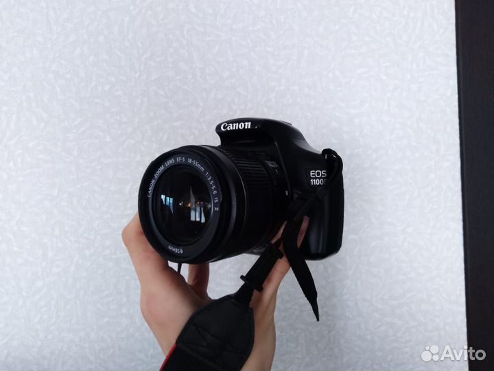 Зеркальный фотоаппарат canon eos 1100d