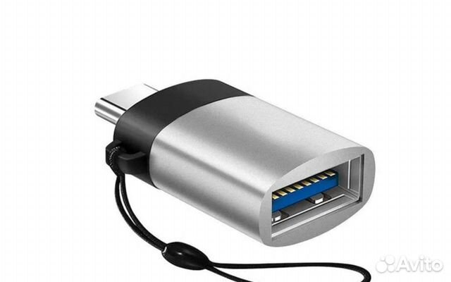 Переходник с USB на Type C Micro USB «папа»