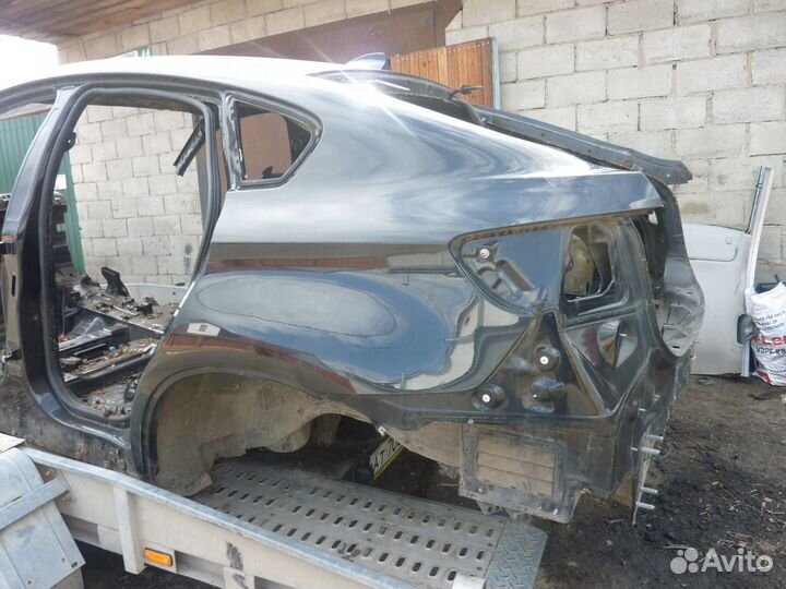 BMW X6 E71 крыша задняя часть кузова крыло