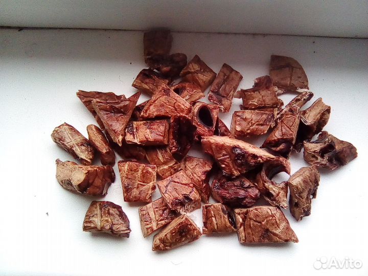 Лакомство для собак сушеное говяж. легкое и печень