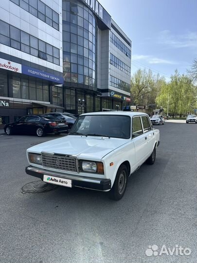 ВАЗ 2107 1.6 МТ, 2005, 161 000 км