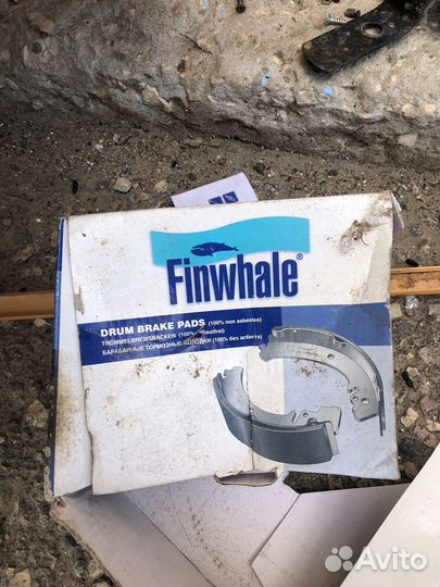 Колодки задние Finwhale VR318 LADA 2108-15/Kalina
