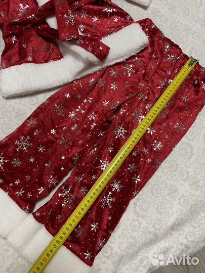 Карнавальный костюм 3-5 л Санта, новый год