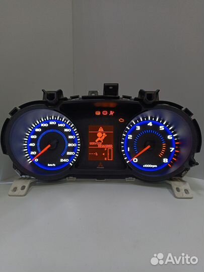 Шкала, Накладка на щиток Lancer 10 X Outlander