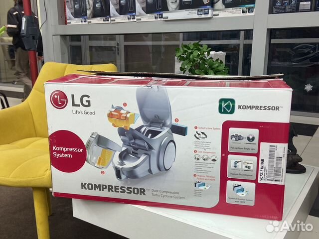 Новый пылесос с контейнером LG vc73181nhab купить в Москве | Товары для ...