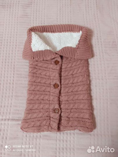 Конверт вязанный