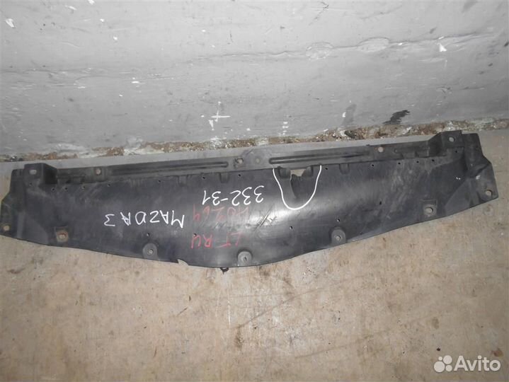 Защита переднего бампера от Mazda Mazda 3 (BL) 20