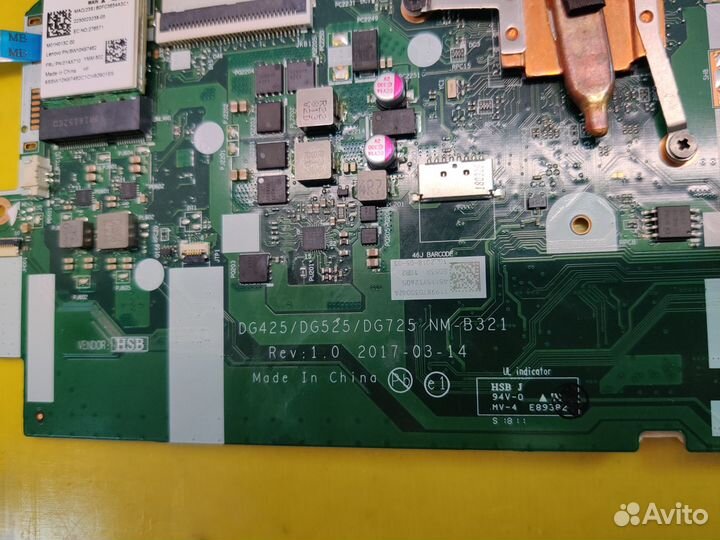 Материнская плата DG425/DG525/DG725 NM-B321