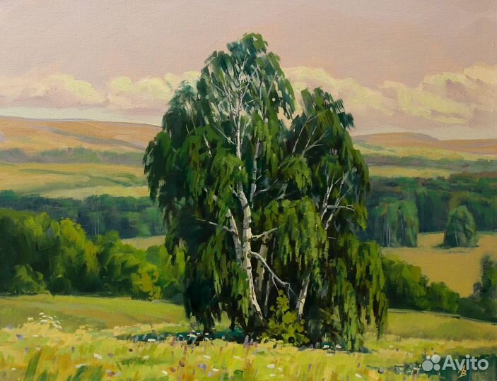 Картина Березка. Алексей Васильев