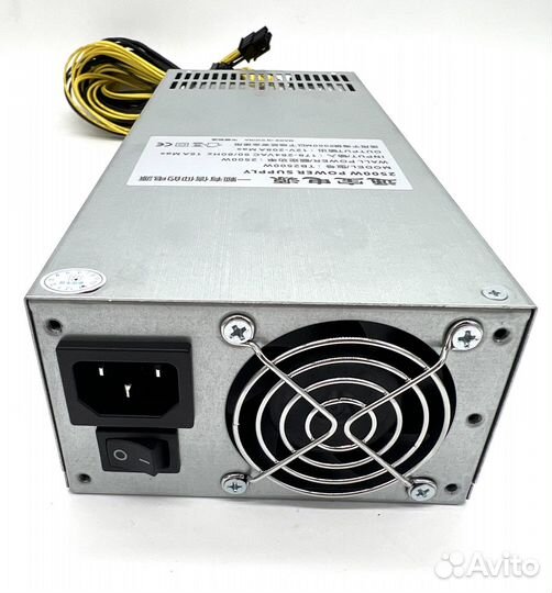 Блок питания 2,5 кВт для асика Новый