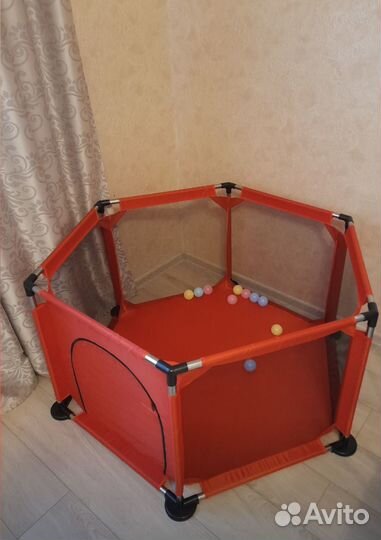 Переносной манеж складной