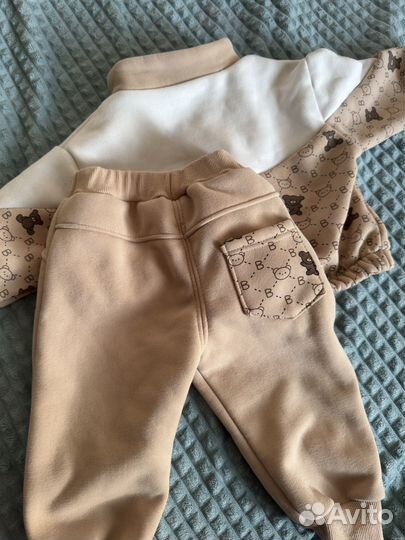 Флисовый костюм 80