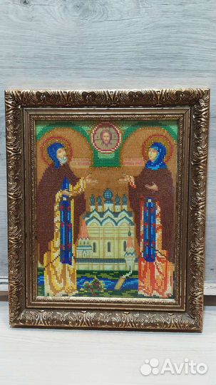 Иконы вышитые бисером
