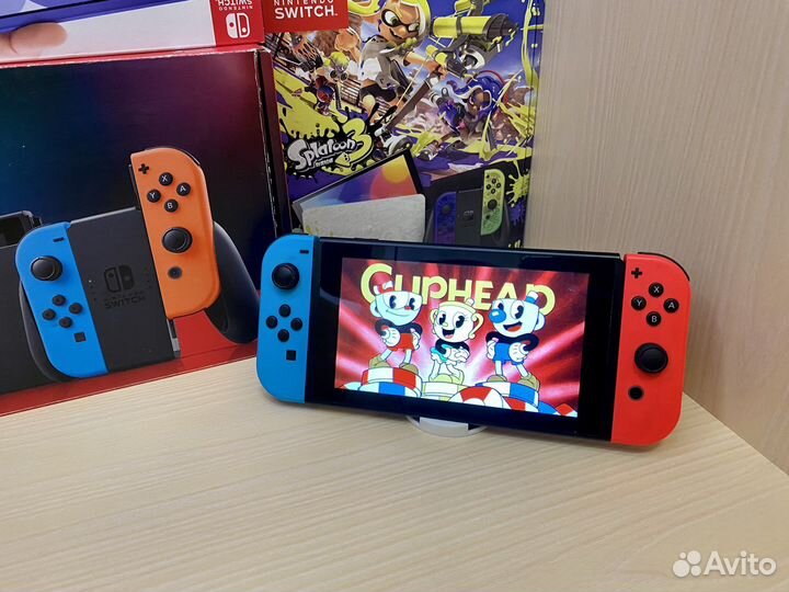 Прошитый(чип) Nintendo switch 2rev