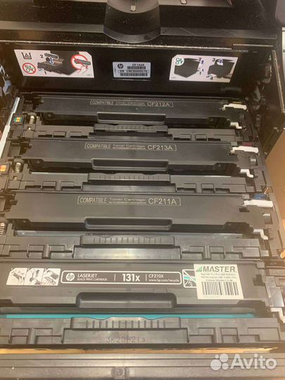 Мфу лазерный HP LaserJet Pro 200 MFP M276n цвет