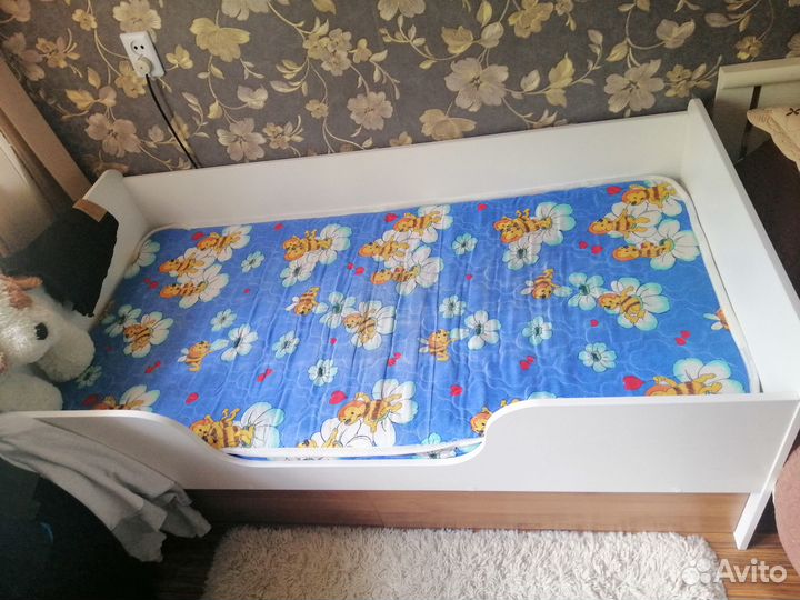 Кровать детская (подростковая) 84см*164см б/у