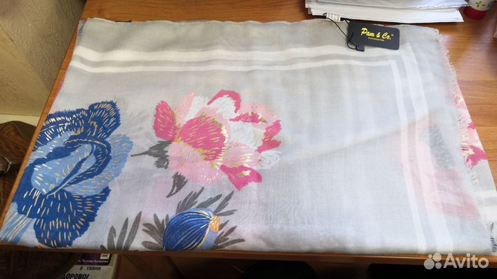 Палантин 100 вискоза новый