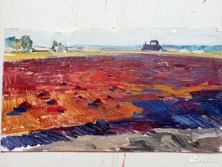 3 Картины А.Ф Галкин соцреализм каталог Страда