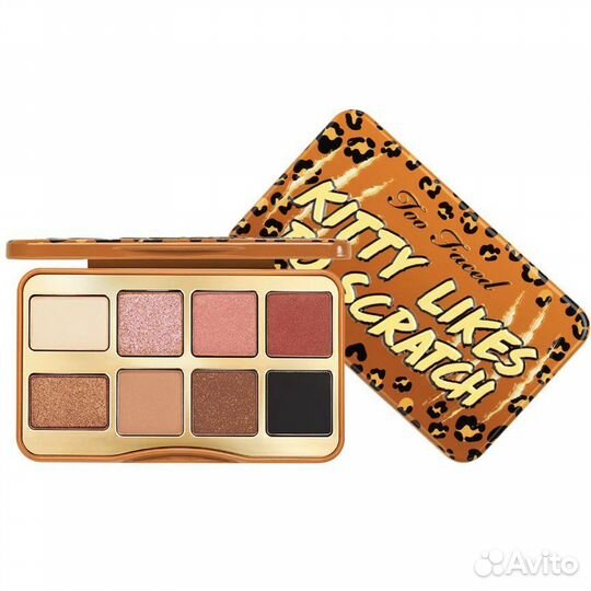 Палетка теней too faced