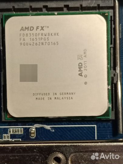 Процессор с кулером AMD 8350 на Сокете ам3+