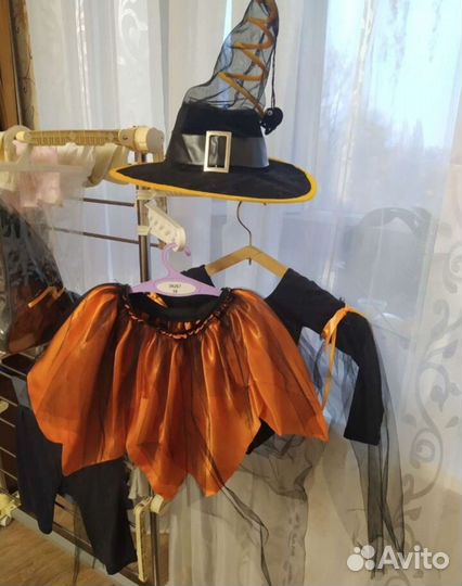 Костюм ведьмы для девочки