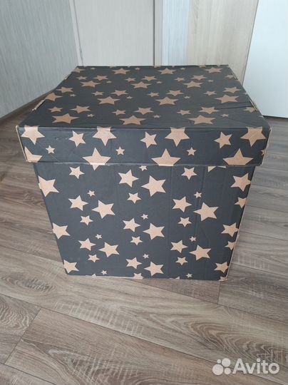 Коробка подарочная для шаров, 60х60х60 см