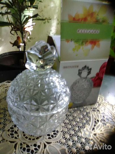 Ваза конфетница новая, в упаковке