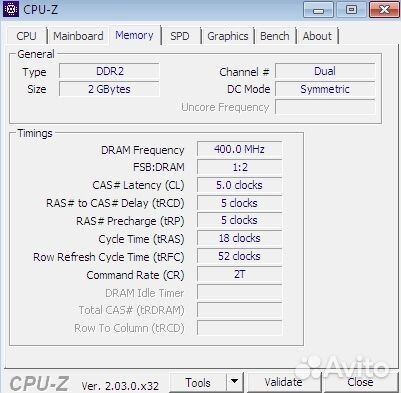 Материнская плата с процессором и памятью