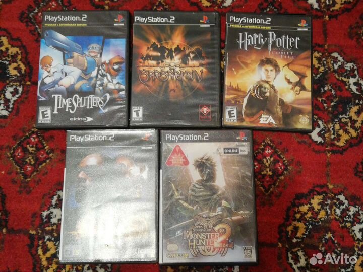 Игровые диски на ps2