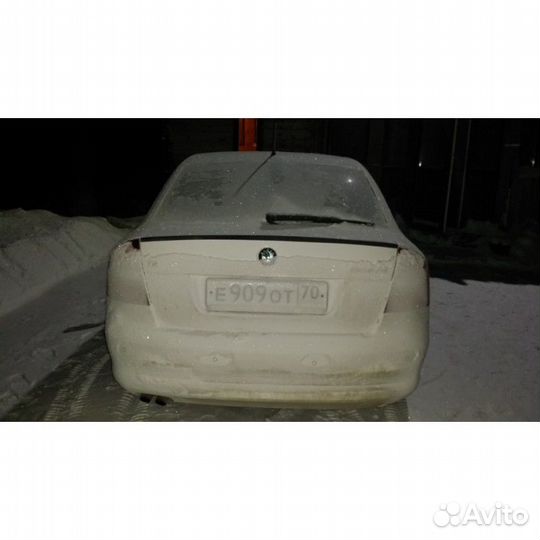 Спойлер Skoda Octavia A5