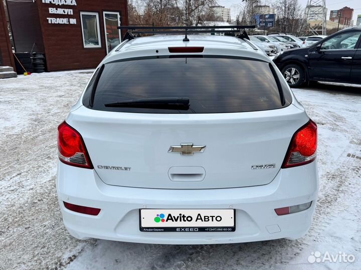 Chevrolet Cruze 1.6 AT, 2015, 129 203 км