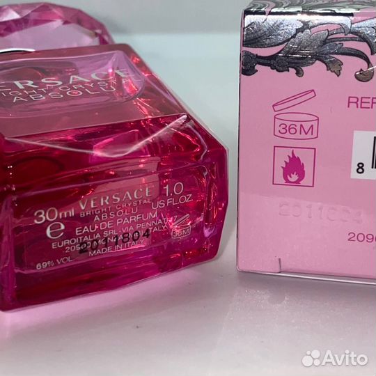 Versace bright crystal absolu 30 мл оригинал
