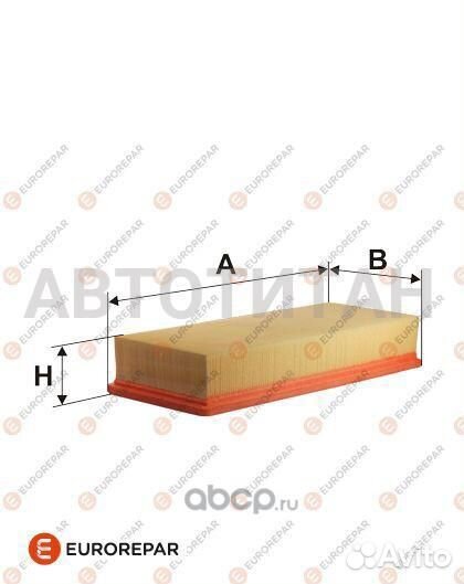 Фильтр воздушный mercedes-benz C class 00 кт-т 2 ш