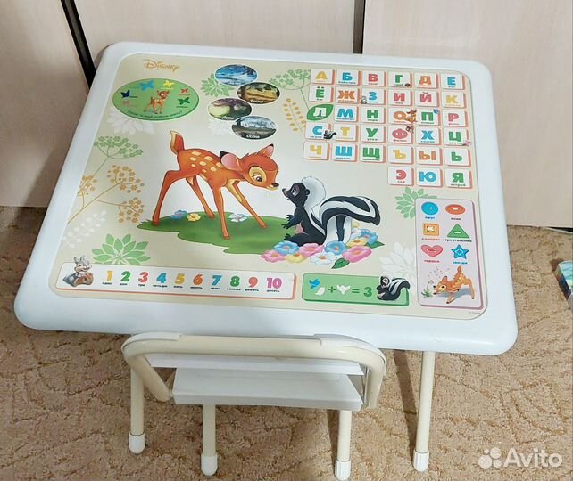 Детский стол и стульчик