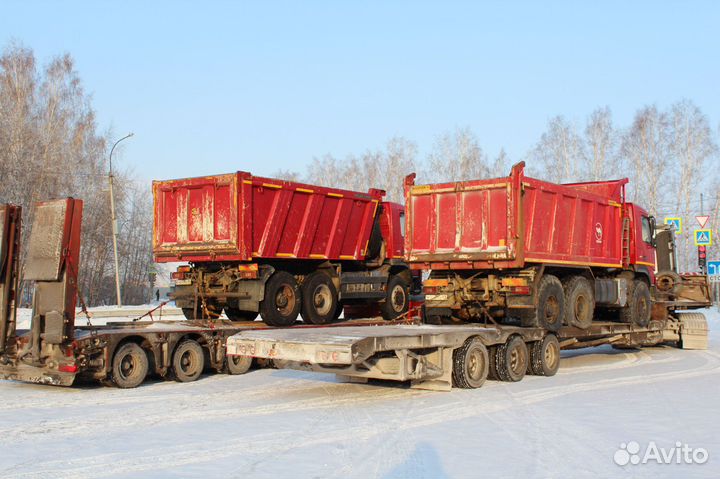 Трал перевозка негабаритных грузов