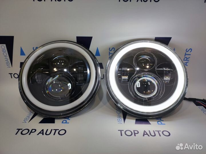 Фары Нива УАЗ светодиодные LED