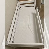 Детская кровать "Соня" 80х190 см цвет сосна/белый