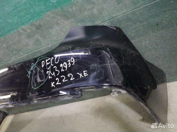 1227410 toyota camry облицовка бампера заднего 2021