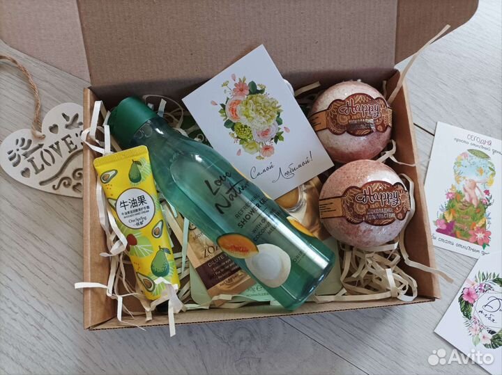 Подарочный набор для девушки. Бьюти бокс