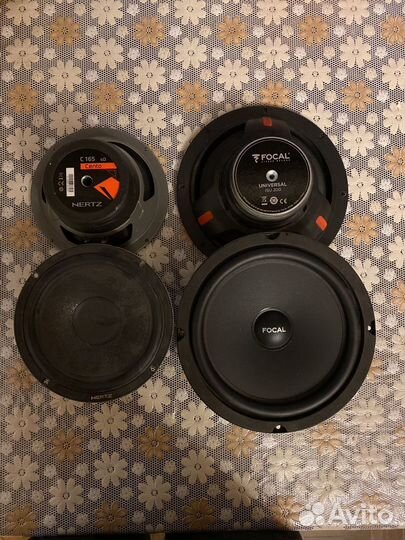 Focal Universal ISU 200 и Hertz c 165