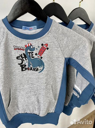 Новая толстовка для мальчика футер