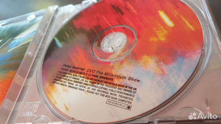 Peter Gabriel - OVO The Millenium Show (CD, 2000)