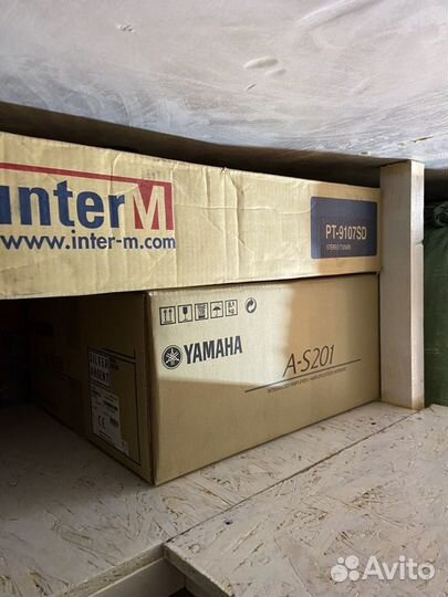 Колонкии Pioneer и усилитель yamaha