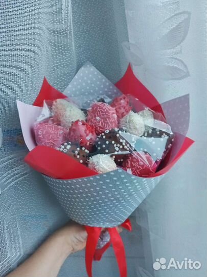 Клубника в шоколаде,букет из клубники,подарок маме