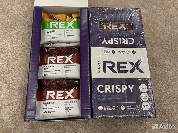 Протеиновое печенье Protein Rex